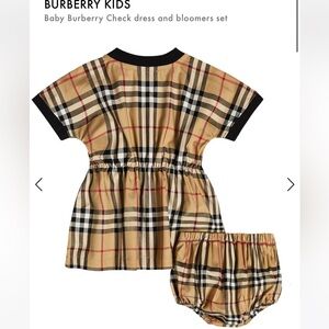 Burberry Dress with Bloomers